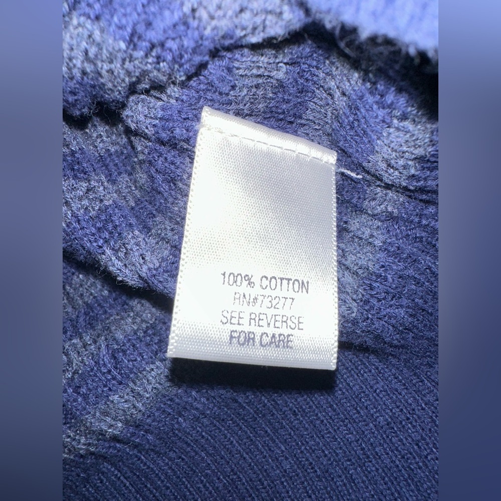 Croft & Barrow V Neck Striped Knit Sweater - Picture 6 of 8